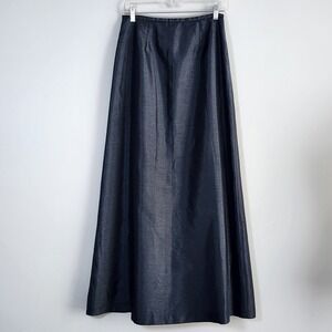 Shawn Alexander Maxi Skirt Womens‎ 8 Black Formal Evening Event Goth Witchy Gown